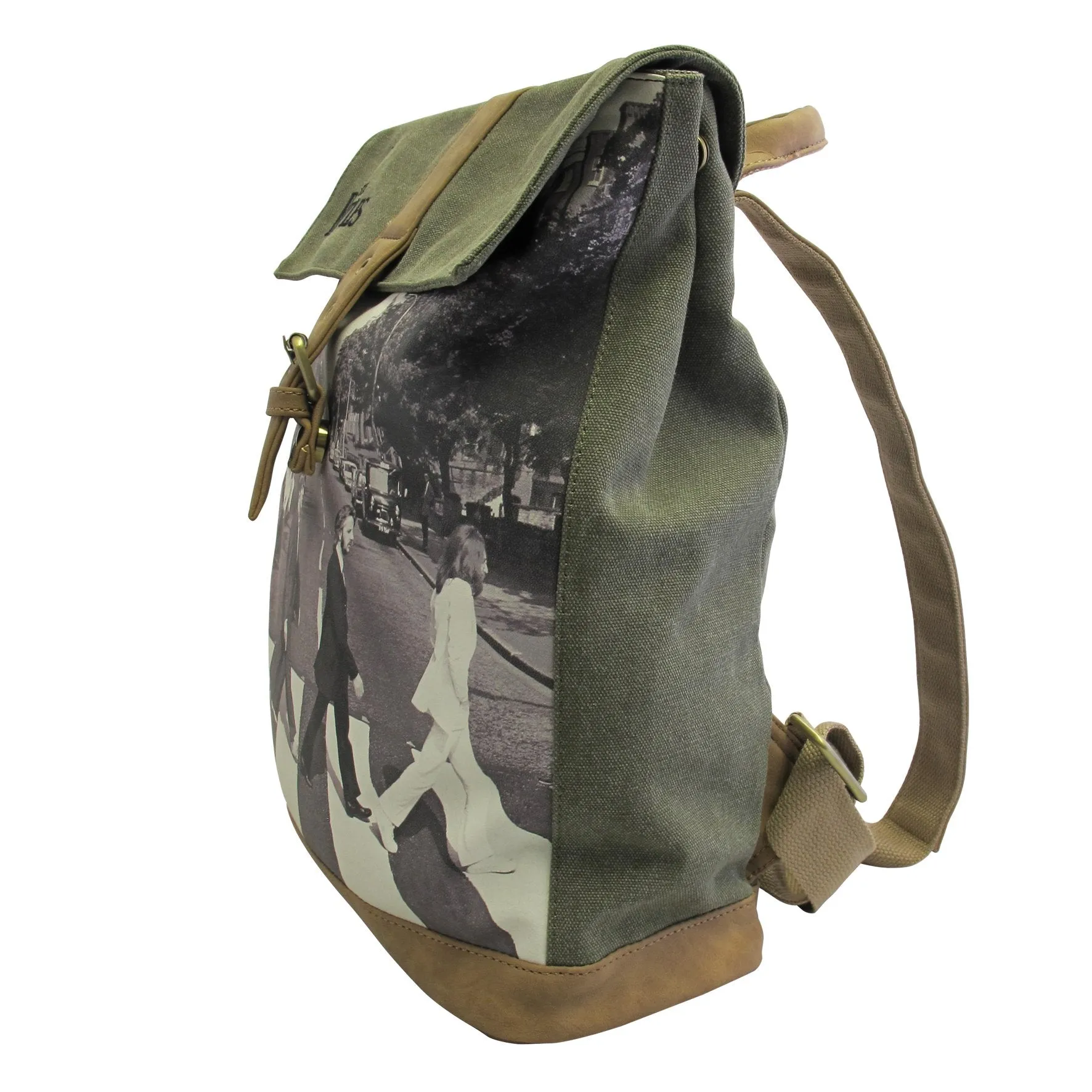 The Beatles Abbey Road Green Backpack