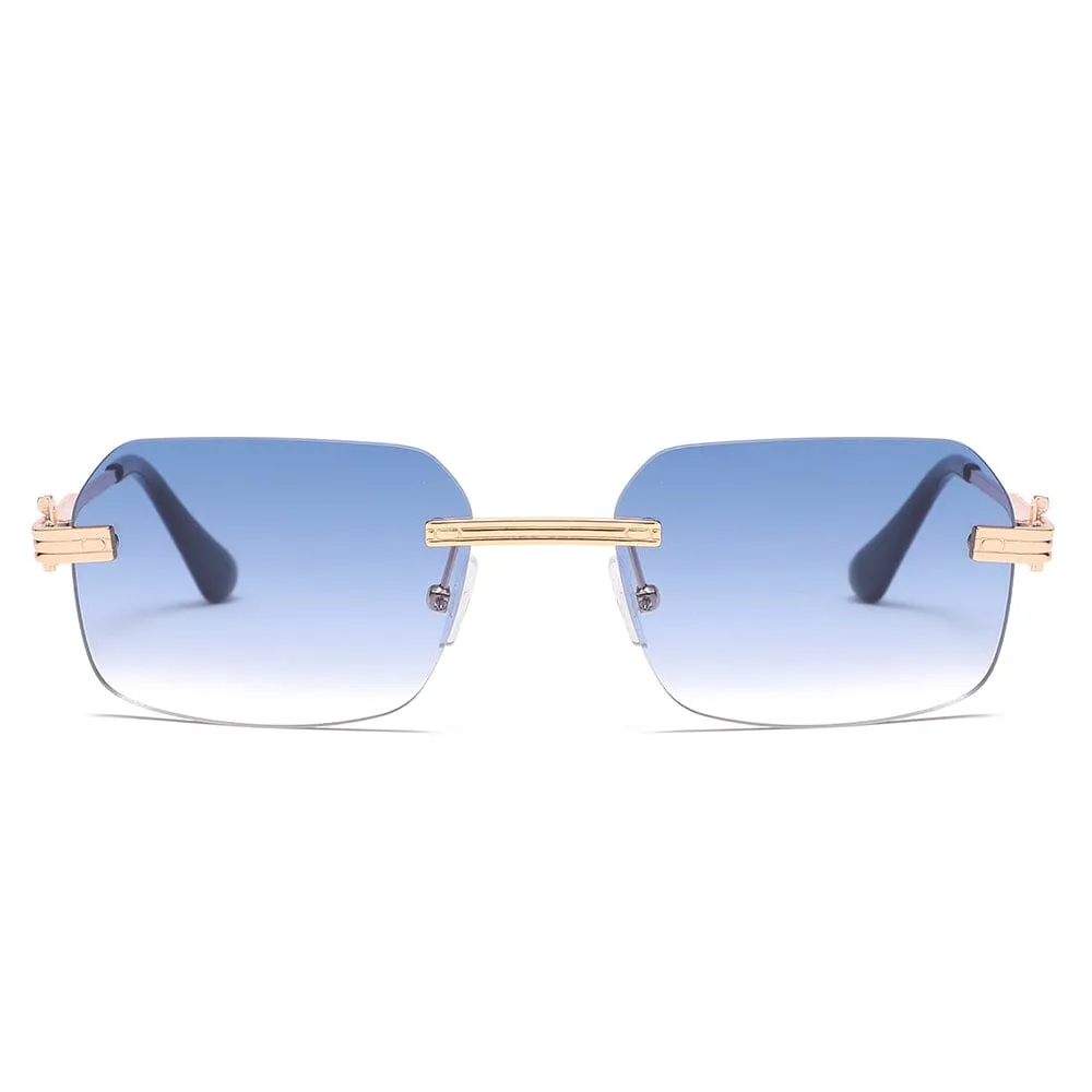 Theory I - Gold & Blue Sunglasses