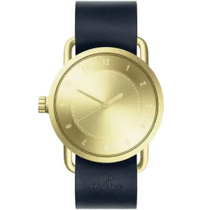 TID No.1 Gold Dial / Navy Leather Strap / Gold Buckle