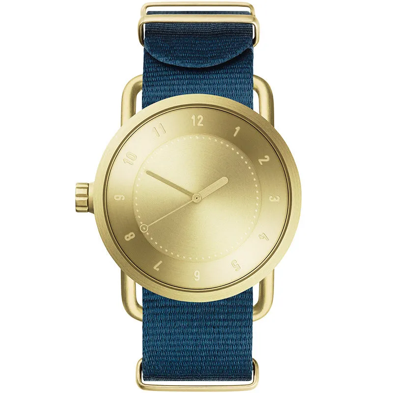 TID No.1 Gold Dial / Tan Leather Strap / Gold Buckle