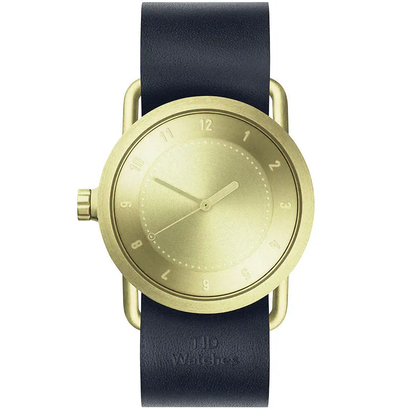 TID No.1 Gold Dial / Tan Leather Strap / Gold Buckle