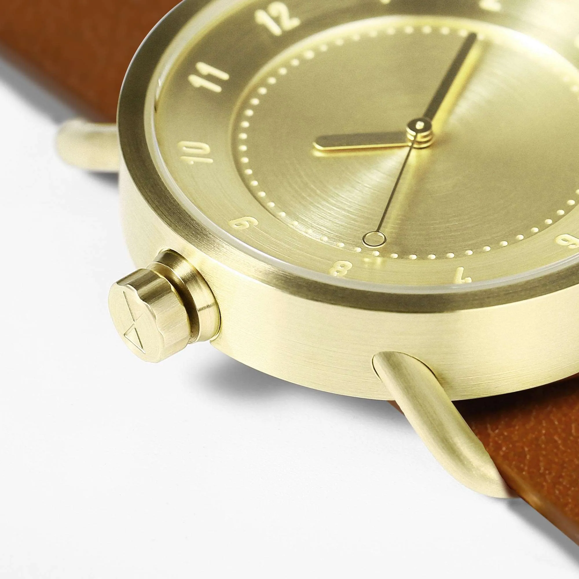 TID No.1 Gold Dial / Tan Leather Strap / Gold Buckle