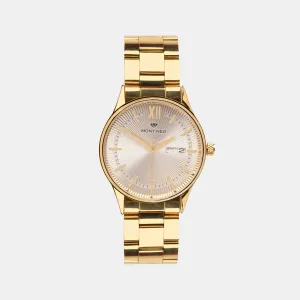 Timeless Gold Analog Men Stainless Steel Watch 8007T-M2203