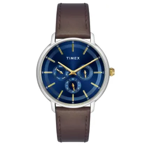 Timex Men 42 mm Size Blue Dial Analog Watch- TWEG22001