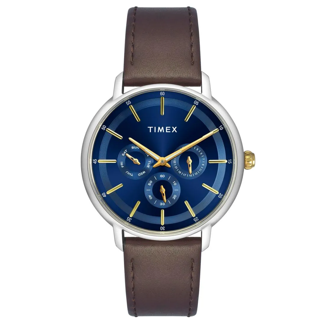 Timex Men 42 mm Size Blue Dial Analog Watch- TWEG22001