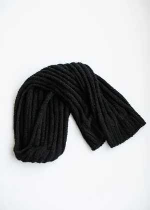 Ultra Soft Boucle Vertical Knit Scarf - FINAL SALE