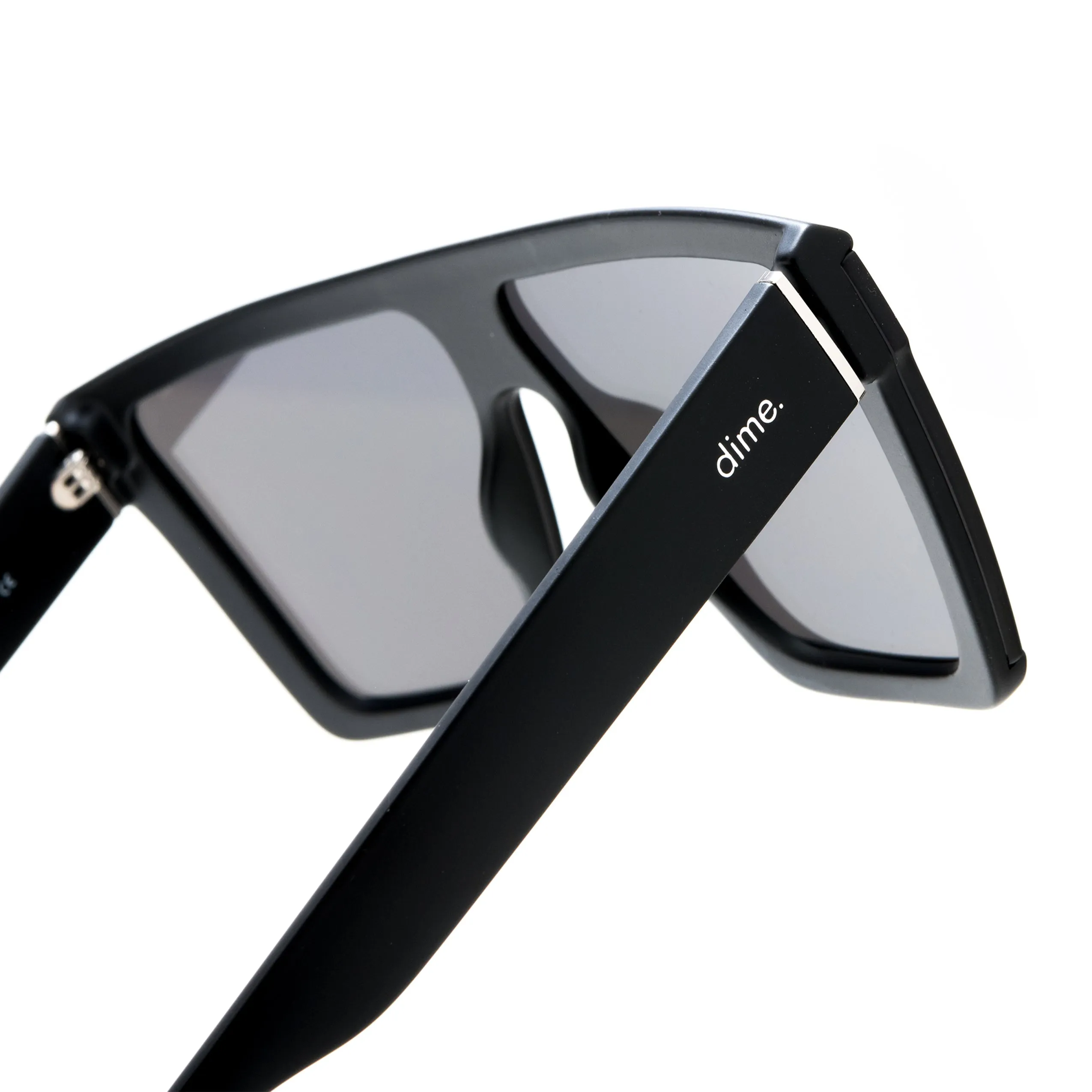 unlocked - matte black   grey mirror sunglasses