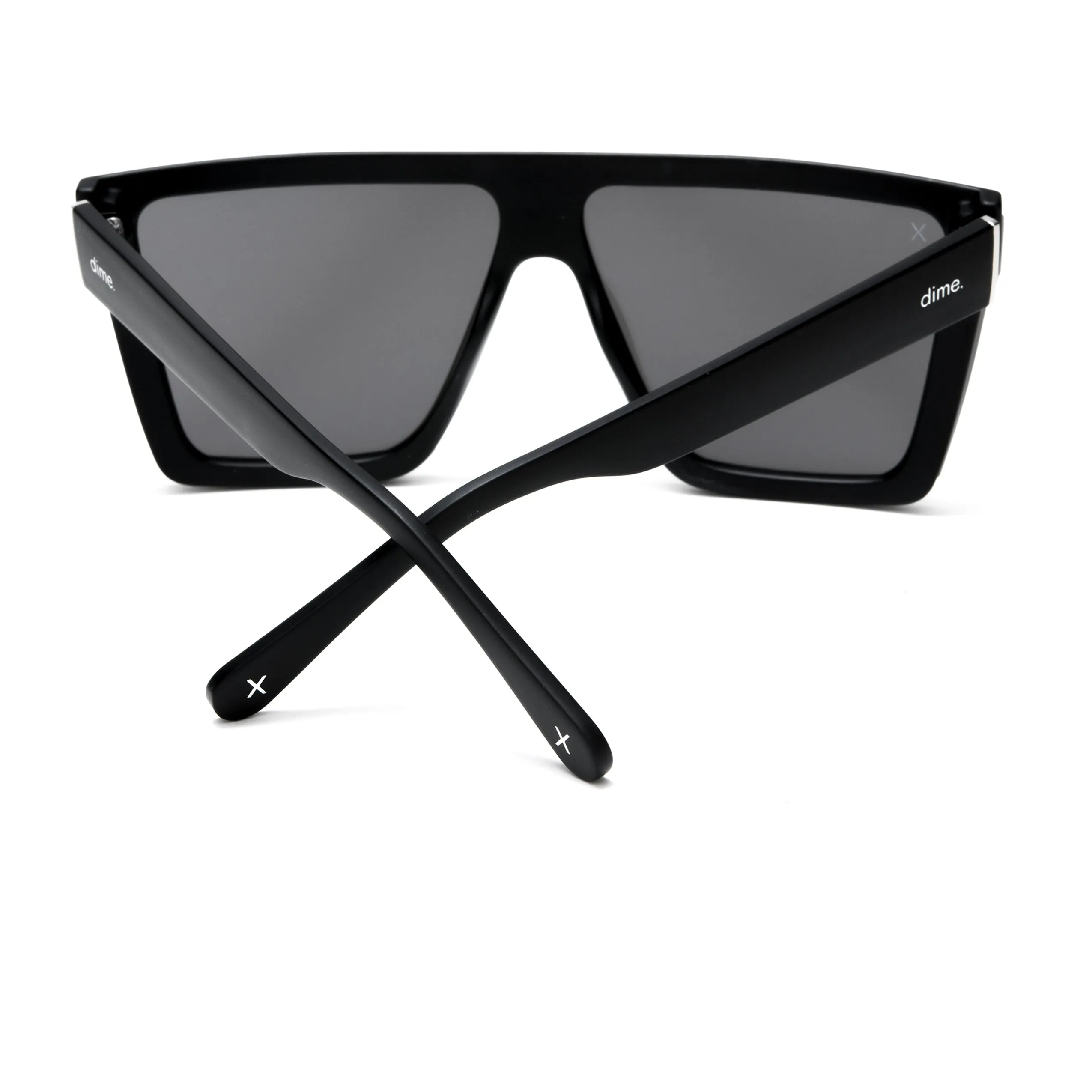 unlocked - matte black   grey mirror sunglasses