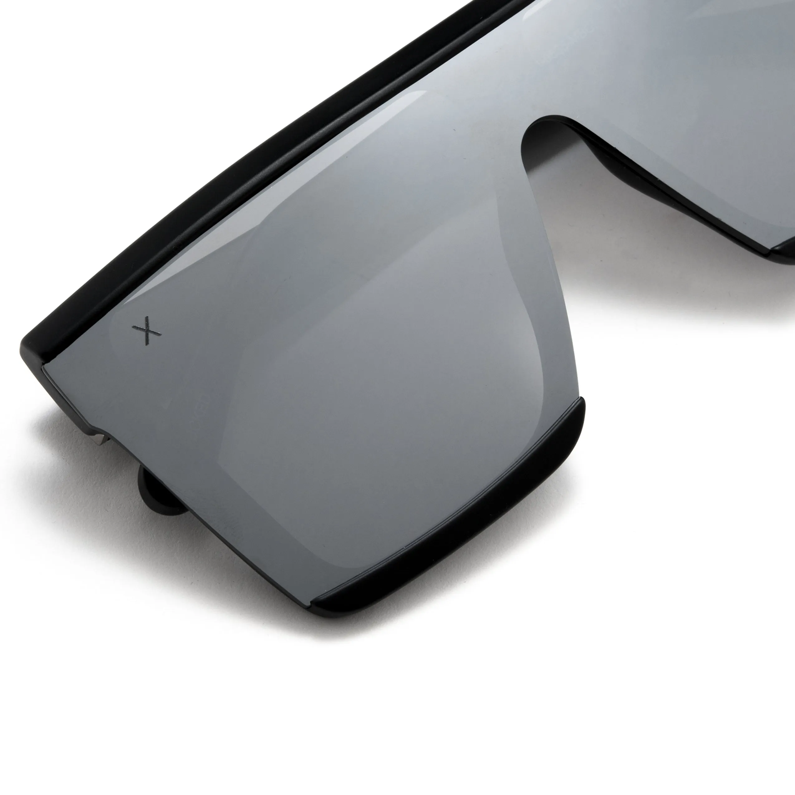 unlocked - matte black   grey mirror sunglasses