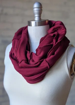 Wine Infinity Scarf