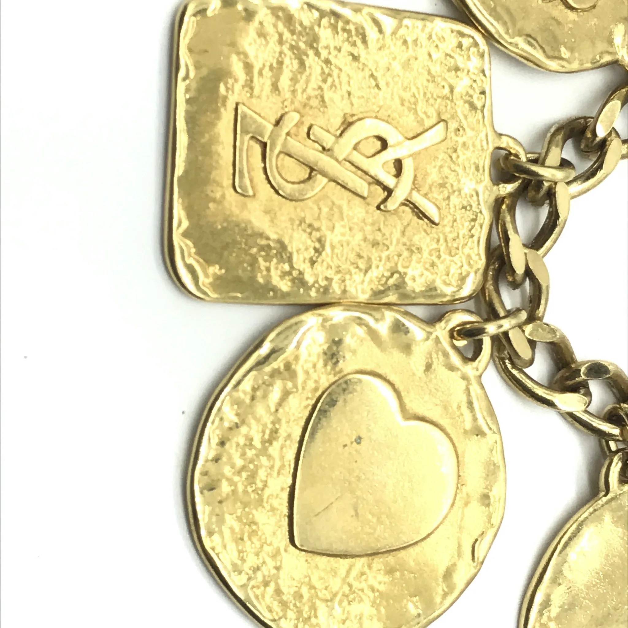 YSL Yves Saint Laurent Charm Necklace